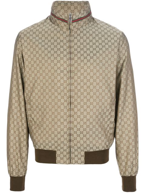 gucci jersey jacket mens|gucci jacket without hoodie.